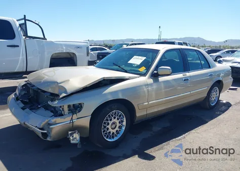 1999 Mercury Grand Marquis Gs from USA, damaged, VIN 2MEFM74W4XX707957